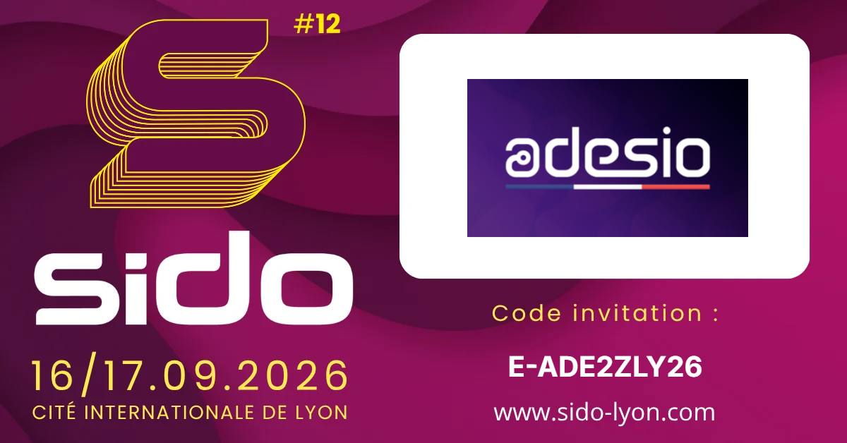 🚨 Grande nouvelle : Lancement officiel d'Adesio V3 au SIDO Lyon !